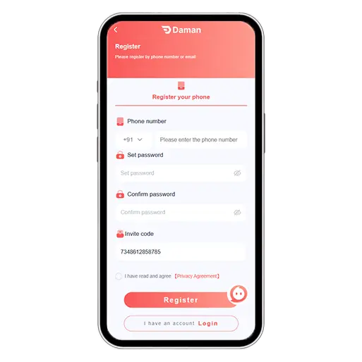 Osom Games Registration Step 1